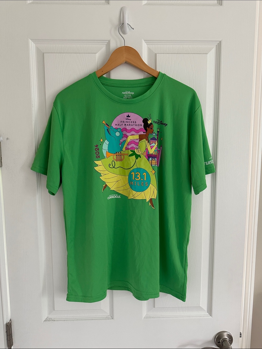 Disney Green Princess Half Marathon Tee